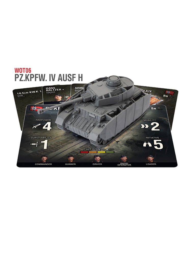 World of Tanks Miniatures Games - Expansion Pack Panzer IV H