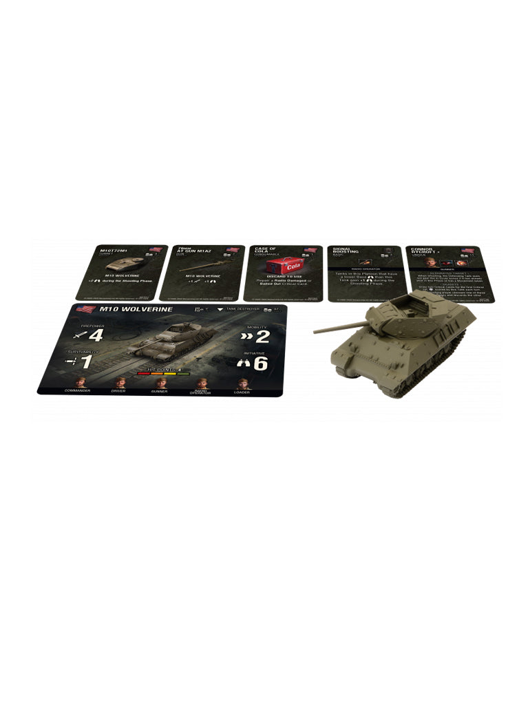 World of Tanks Miniatures Game - Expansion Pack M10 Wolverine